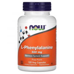 NOW Foods, L-Phenylalanine, 500 mg, 120 Veg Capsules