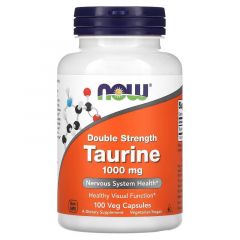 double strength taurine 1000 mg now foods