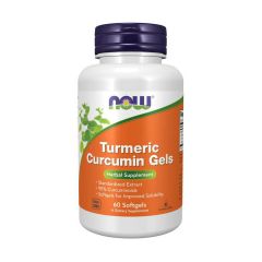 turmeric curcumin gels, 60 softgels, now foods