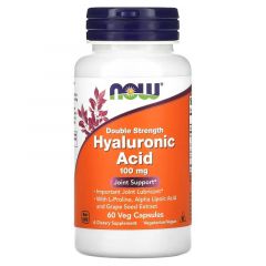 Hyaluronic Acid Double Strength 100mg | Now Foods