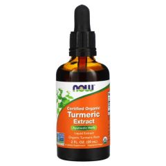 Certified Organic Turmeric Extract - Now Foods