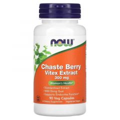 Chaste Berry Vitex Extract 300 mg - Now Foods
