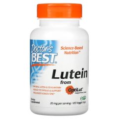 Doctor's Best Lutein from OptiLut, 10 mg, 120 Veggie Caps