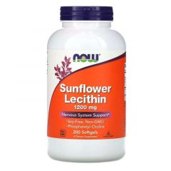 Sunflower Lecithine 1200mg | Now Foods