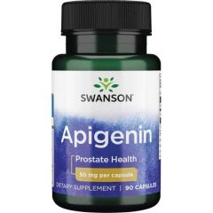 Apigenine is een antioxidant die de slaapreceptoren in je hersenen activeert, waardoor je je slaperiger en kalmer voelt. Het verzacht de luchtwegen en helpt lekker te slapen. Neem als slaapsupplement 50 mg - 100 mg (1-2 capsules) per dag voor het slapen g