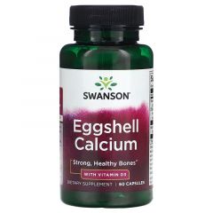 Eggshell Calcium with Vitamin D-3, Swanson