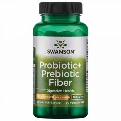 Probiotic+ Prebiotic Fiber, Swanson