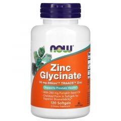 Zinc Glycinaat, 30 mg Albion TRAACS Zink, Now Foods