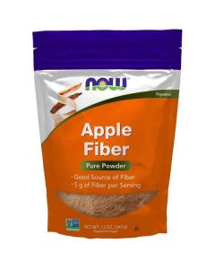 NOW Apple Fiber Powder. Appelvezels. 733739059086