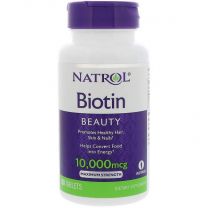 Biotin 10.000 mcg Maximum Strength | Natrol