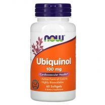 Ubiquinol 100mg | Now Foods
