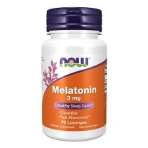 Melatonin 3 mg lozenges | Now Foods