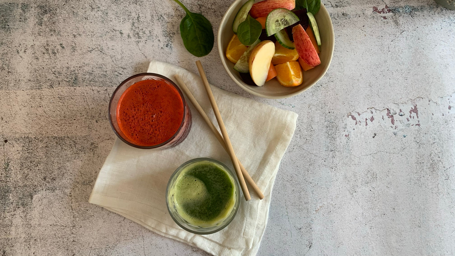 spinazie appel en komkommersap recept