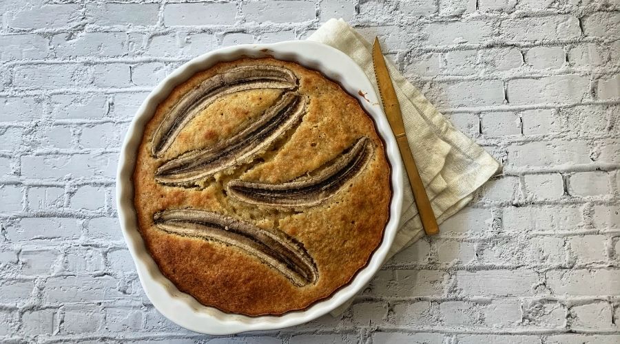 Eiwitrijke bananencake met speculaas - Bodystore.nl